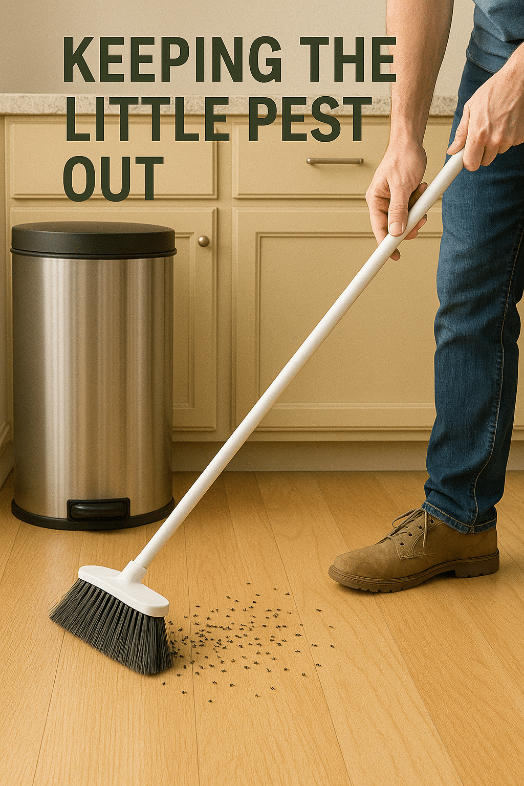Keeping the Little pest Out cleaning always help