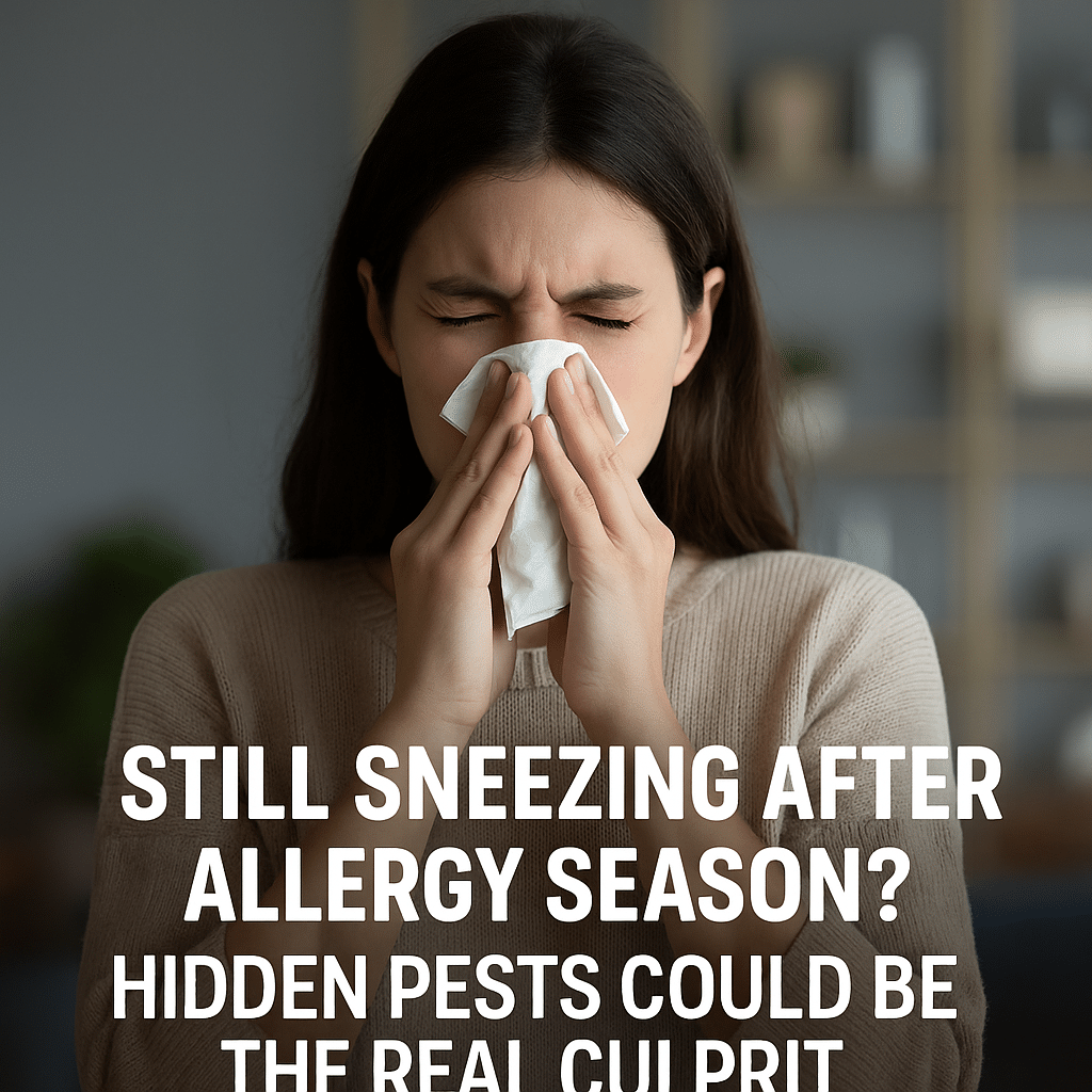 Your Allergies Aren’t Seasonal They’re Caused by Pests
