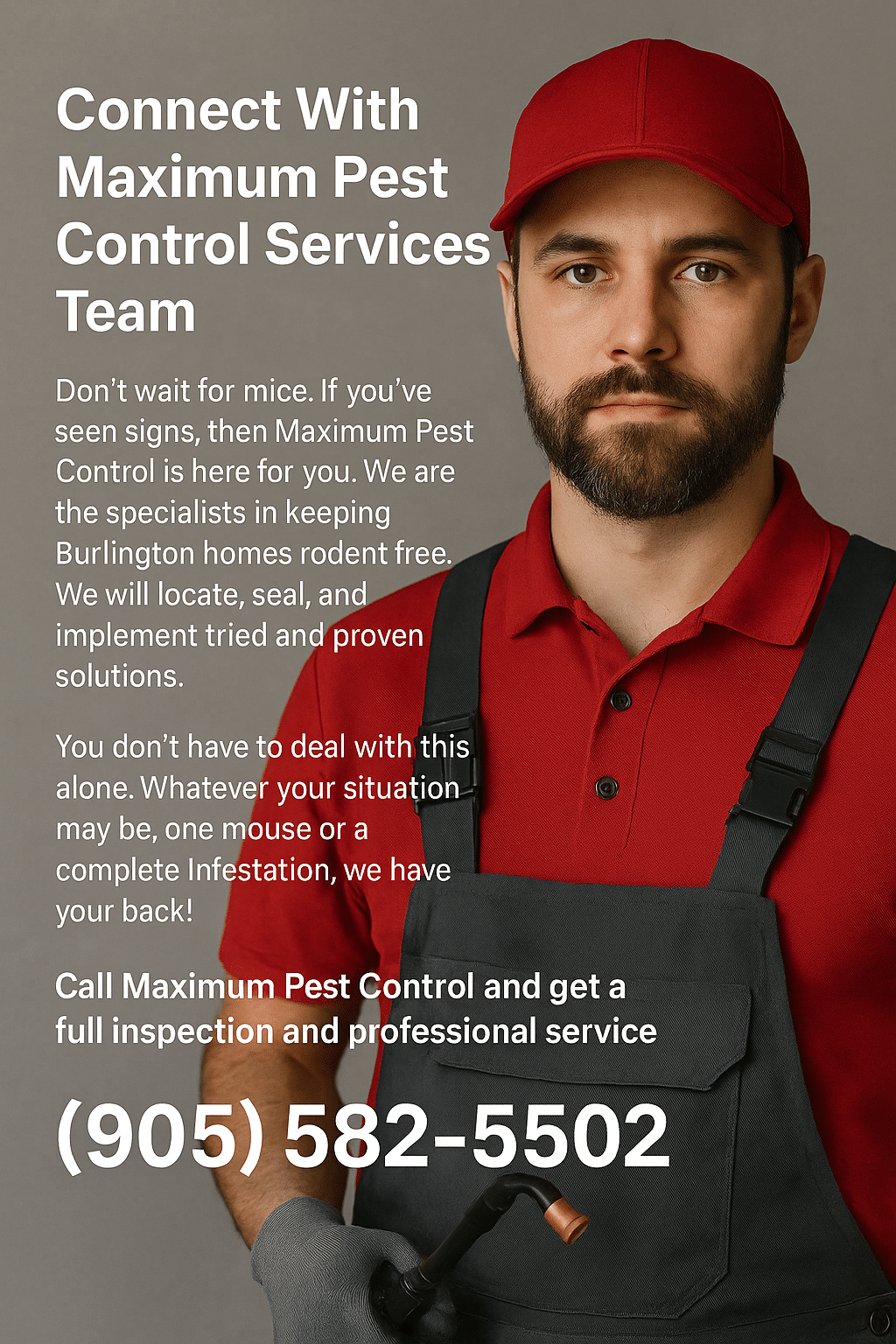 Connect With Maximum Pest Control Services Team (905) 582-5502
