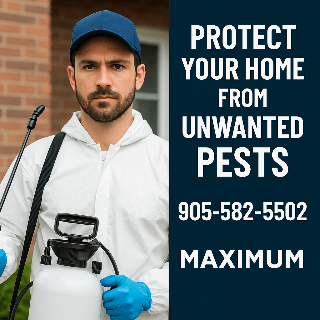 Best pest control service in Oakville, Burlington, Hamilton Ontario 905-582-5502