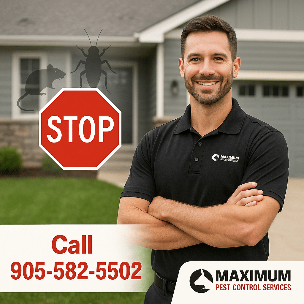 Stop Pest Problems Calling 905-582-5502