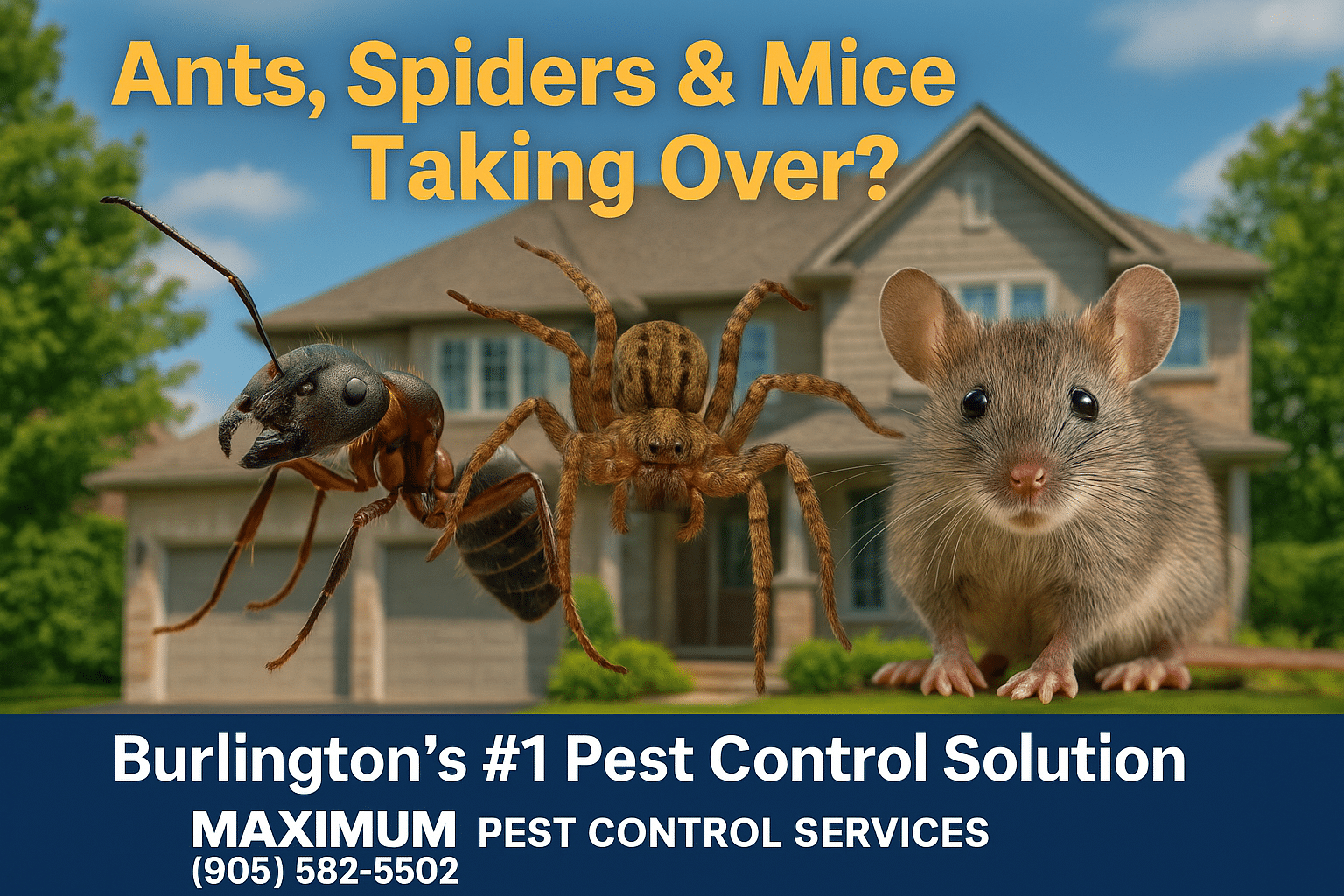 How to Choose a Pest Control Company in Burlington - 905 582-5502
