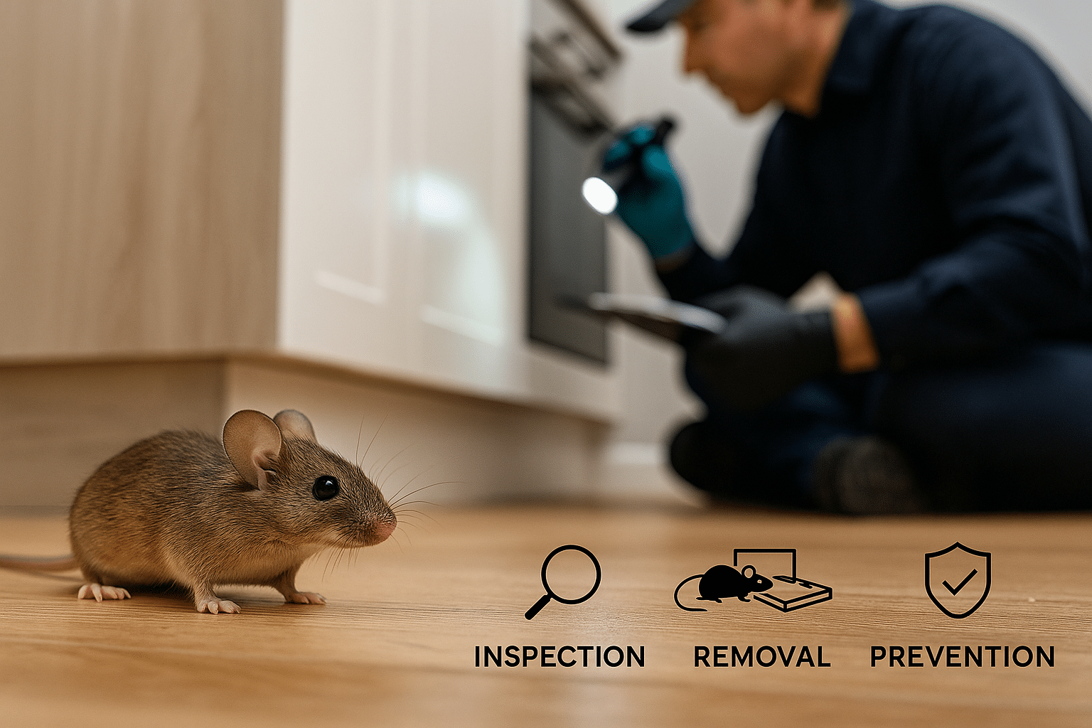 The Three-Step Strategy for Mice Control in Oakville