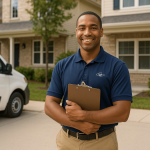 Friendly pest control technician 905-582-5502