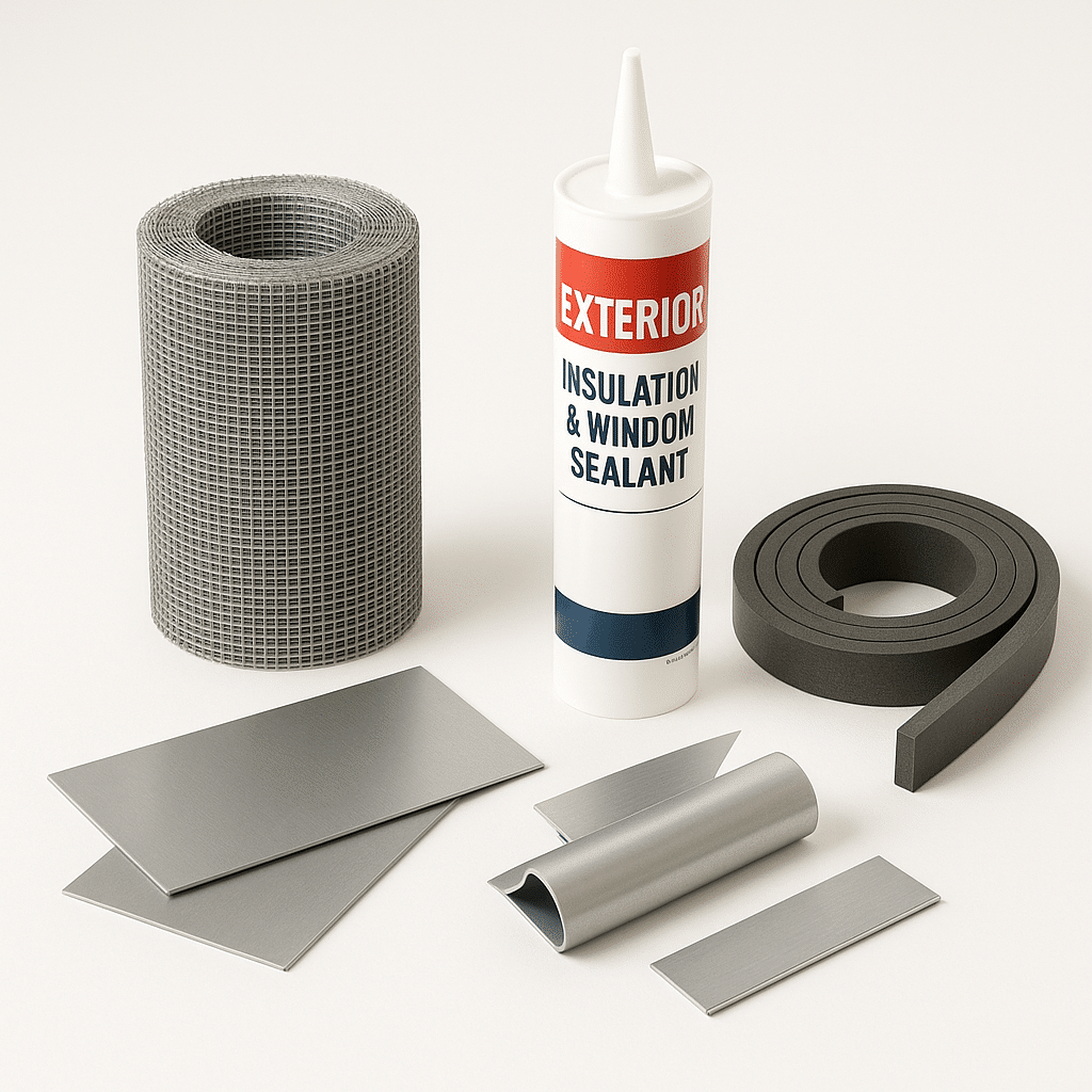 Professional Mouse- Proofing Materials