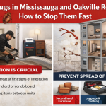 Bed bugs Mississauga and Oakville